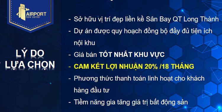 26 Dự án Airport New Center Long Thành