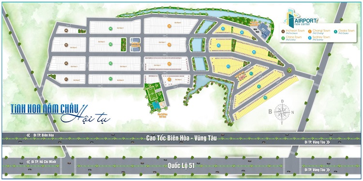 9 Dự án Airport New Center Long Thành