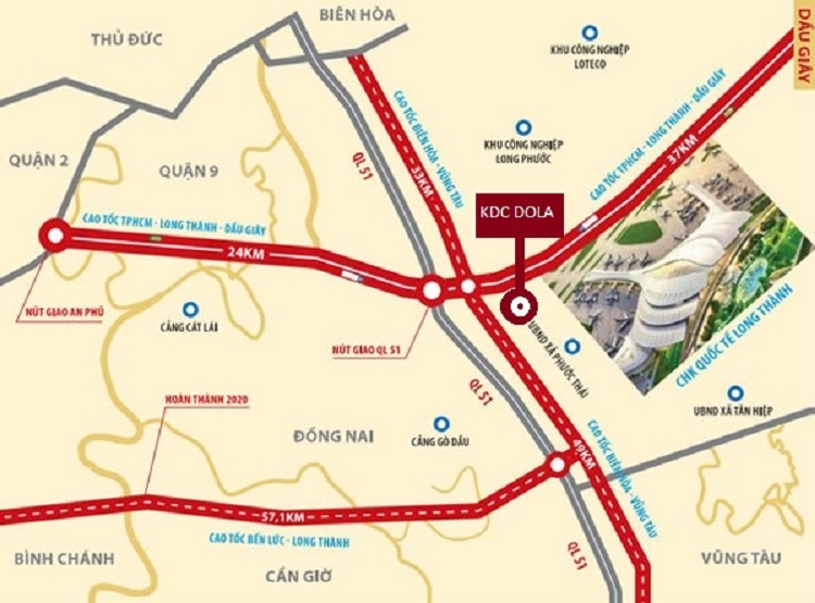 3 Dự Án Dola Long Thành