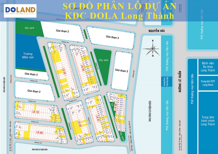 9 Dự Án Dola Long Thành