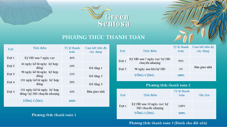 16 Dự Án Green Sentosa