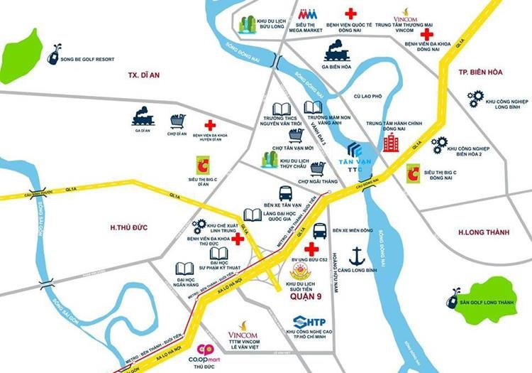 3 Dự Án Khu Dân Cư Jamona Tân Vạn