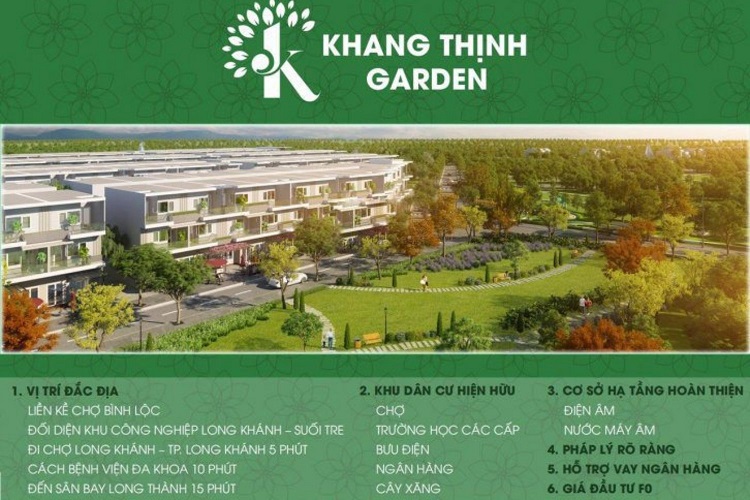 4 Dự Án Khu Dân Cư Khang Thịnh Golden