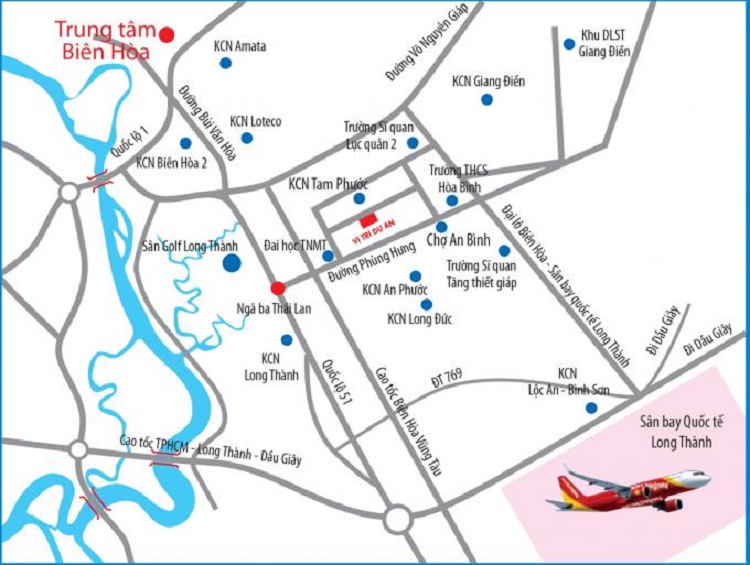 2 Dự Án Khu Dân Cư Tam Phước - Đại Tín