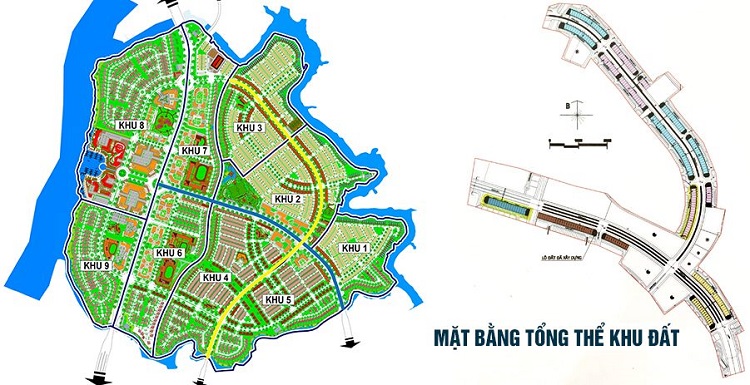 Mặt bằng chung Khu Đô Thị Long Hưng City