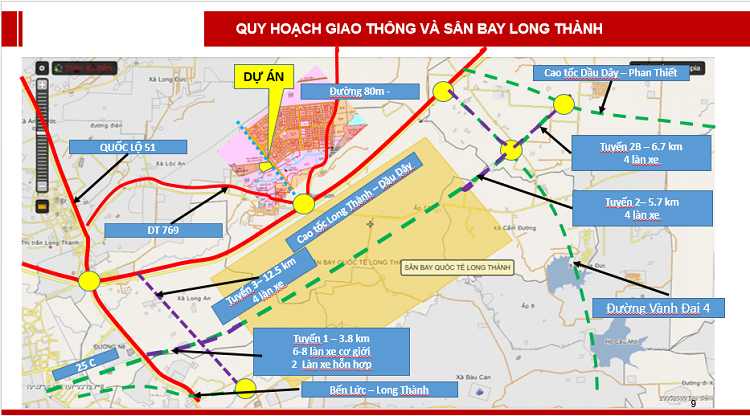3 Dự Án Long Thành Central