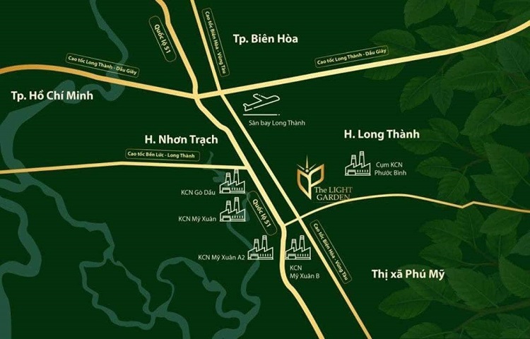 2 Dự Án The Light Garden Long Thành