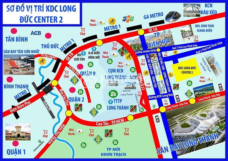 2 Dự Án Long Đức Center 2