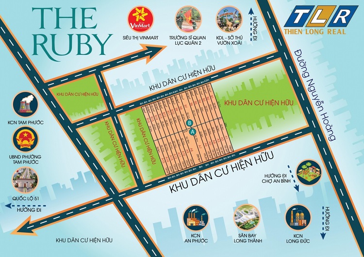 1 Dự Án The Ruby Tam Phước