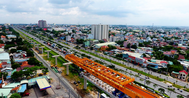 Giá đất xung quanh tuyến metro tăng cao đột biến